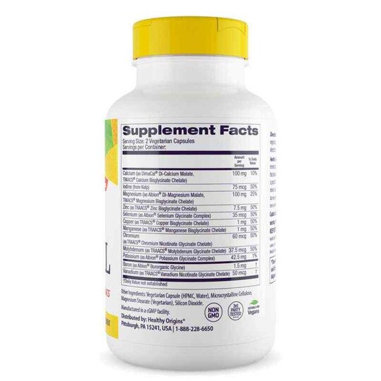 Chelated Multi Mineral Iron Free, HLO